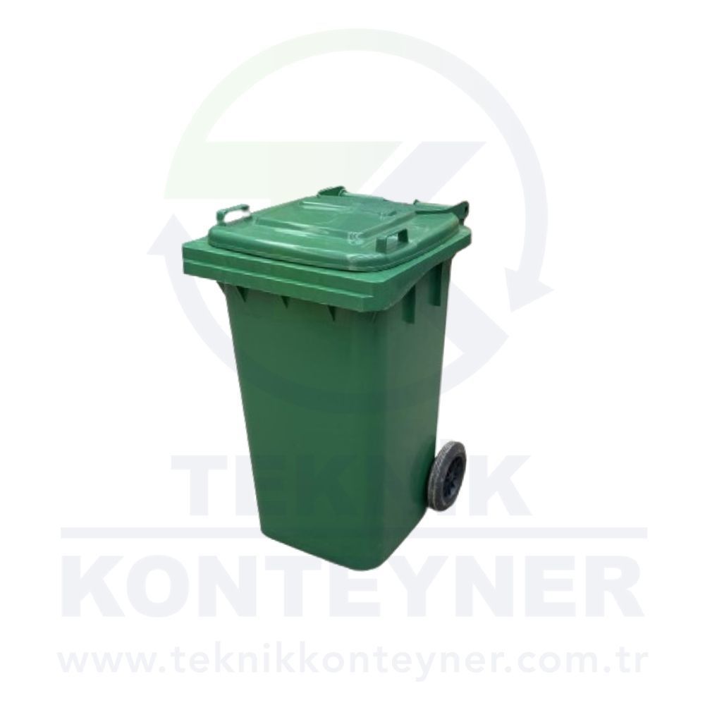 80 LT Plastik Çöp Konteyneri